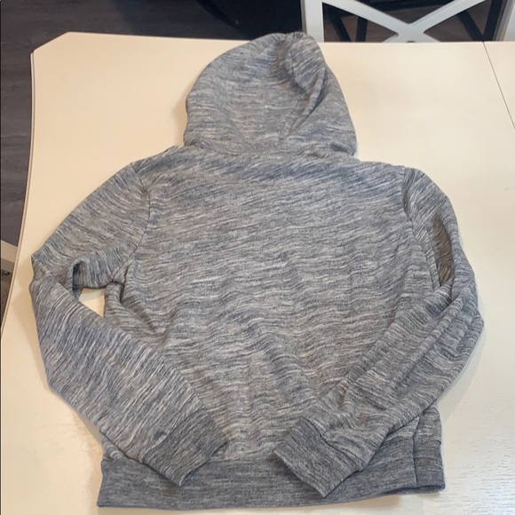 💋PINK brand zip up hoodie. Gray. Size M. - Picture 4 of 4